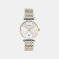 Timex Fashion Quartz Silver Dial Analog Brass Women's Watch, TWEL21602