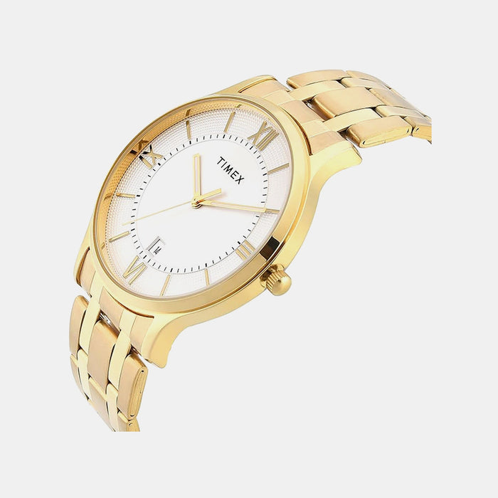 Timex Fashion Quartz Silver Dial Analog Stainless Steel Men's Watch, TWTG10517