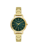 Timex Fria Green Round Dial Analog Women's Watch - TWEL23900