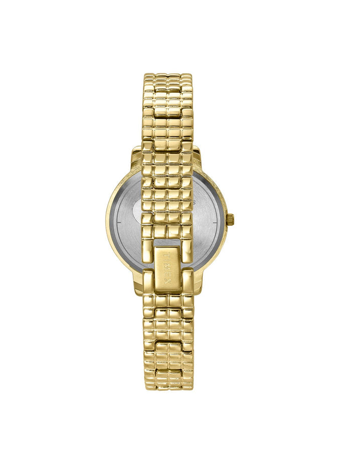 Timex Fria Green Round Dial Analog Women's Watch - TWEL23900