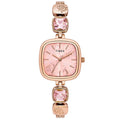 Timex Fria Pink Square Dial Analog Women's Watch, TWEL21002