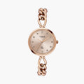 Timex Fria Rose Gold Round Dial Analog Women's Watch, TWEL23803