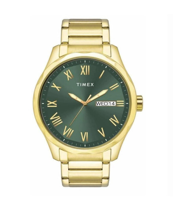 Timex Full Roman Green Dial Astrological Men's Watch, TW0TG7640