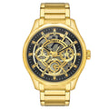 Timex Gold Black Round Dial Analog Men's Watch, TW0TG7628
