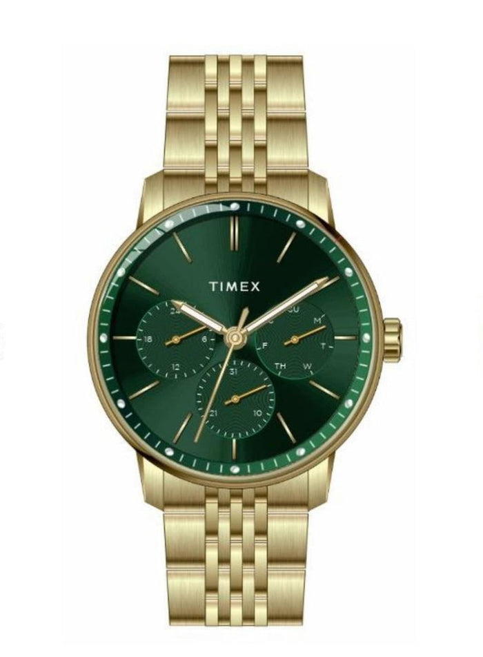 Timex Green Dial Analog Men's Watch, TWEG25407