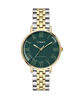 Timex Green Dial with Roman Numbers Astrological Women's Watch, TWEL19107