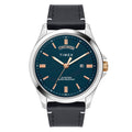 Timex Green Round Dial Analog Men's Watch, TW000X139