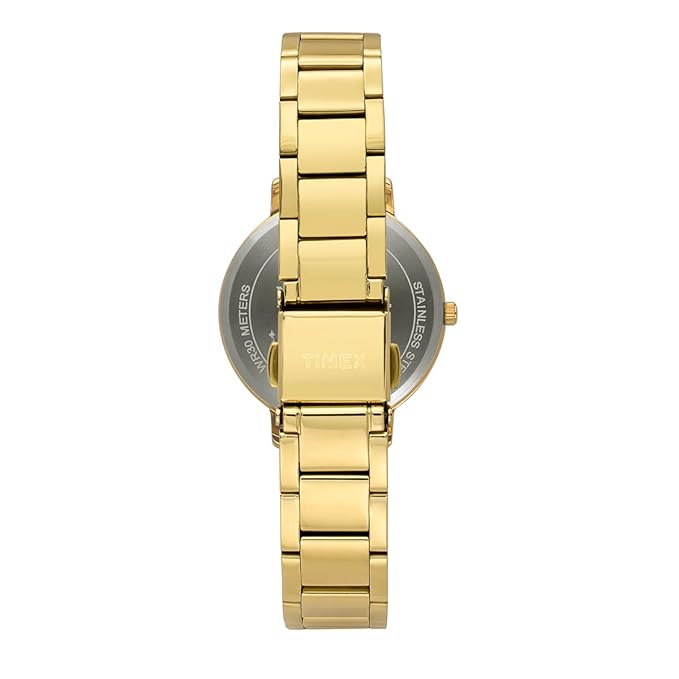 Timex Green Round Dial Analog Women's Watch, TWEL18713