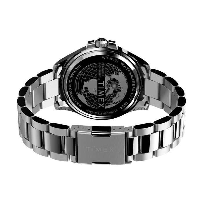 Timex Harborside Coast 43mm Stainless Steel Bracelet Men's Watch, TW2U41900UJ