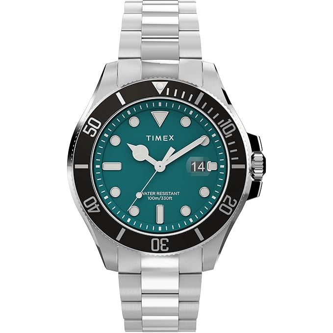Timex Harborside Coast 43mm Stainless Steel Bracelet Men's Watch, TW2V91900UJ