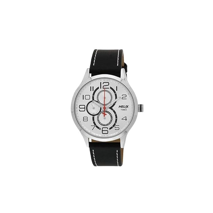 Timex Helix Analogue Black Dial Men's Watch, TW003HG09
