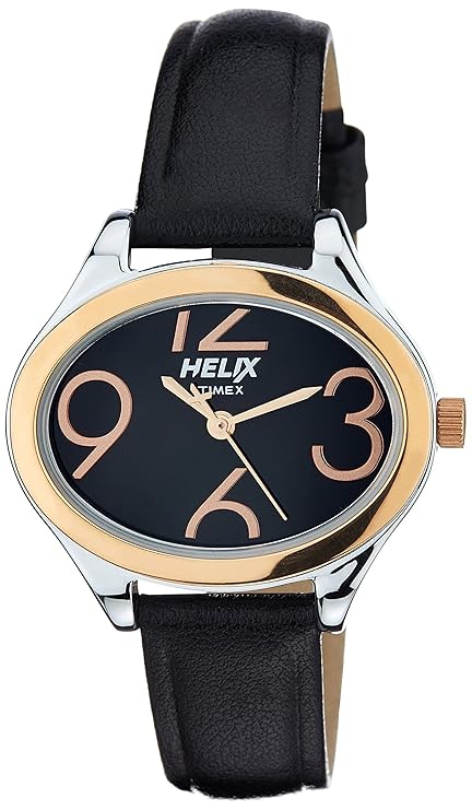 Timex Helix Black Analogue Women's Watch, TW029HL07