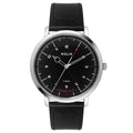 Timex Helix By Timex Black Round Dial Analog Leather Men's Watch, TW056HG00
