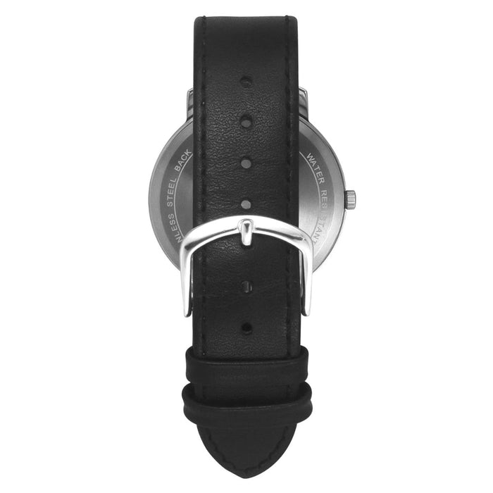 Timex Helix By Timex Black Round Dial Analog Leather Men's Watch, TW056HG00