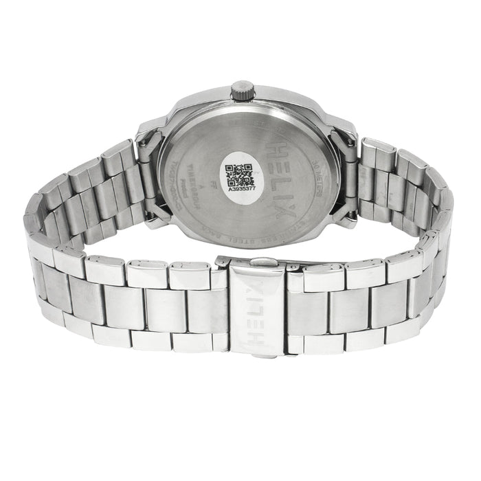 Timex Helix Green Square Dial Quartz Analog Men's Watch, TW057HG01