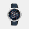 Timex Helix Quartz Blue Dial Analog Leather Men's Watch, TW027HG09