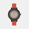 Timex Helix Quartz Silver Dial Analog Leather Women's Watch, TW041HL02