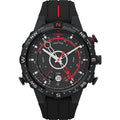 Timex Intelligent Quartz Tide Temp Compass 45mm Silicone Strap Men's Watch, T2N720UJ