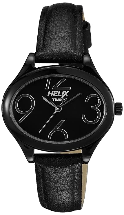 Timex leather strap analog Women's Watch, TW029HL09