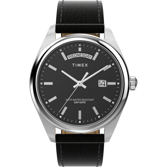 Timex Legacy 41mm Leather Strap Men's Watch , TW2W57400UJ