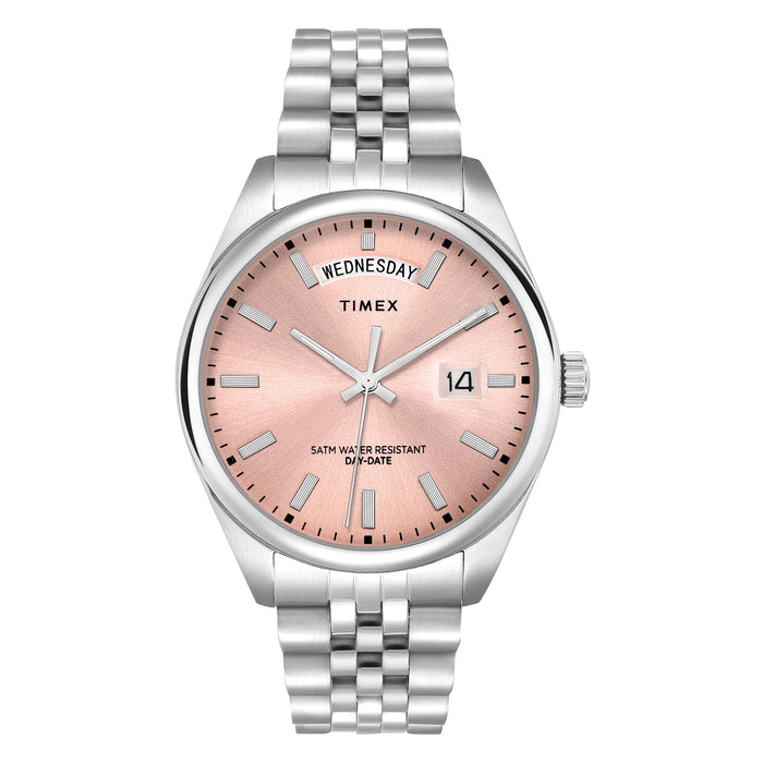 Timex Legacy 41mm Stainless Steel Bracelet Men's Watch, TWEG27101