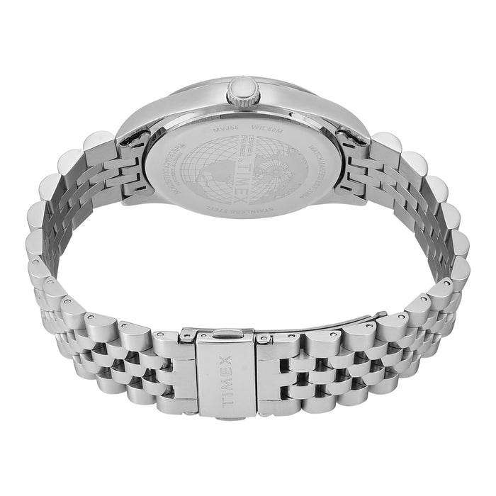 Timex Legacy 41mm Stainless Steel Bracelet Men's Watch, TWEG27101