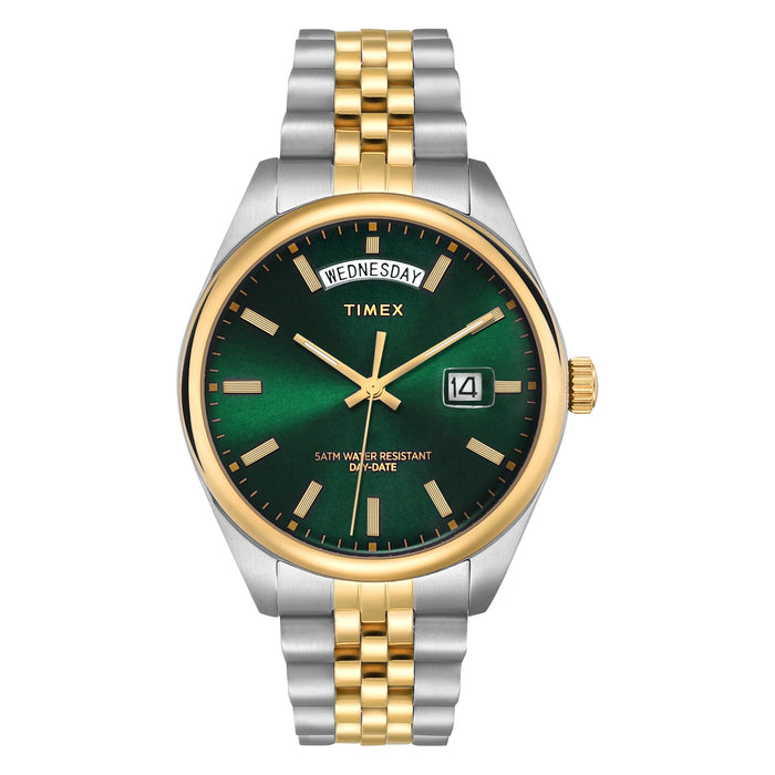 Timex Legacy 41mm Stainless Steel Bracelet Men's Watch, TWEG27102