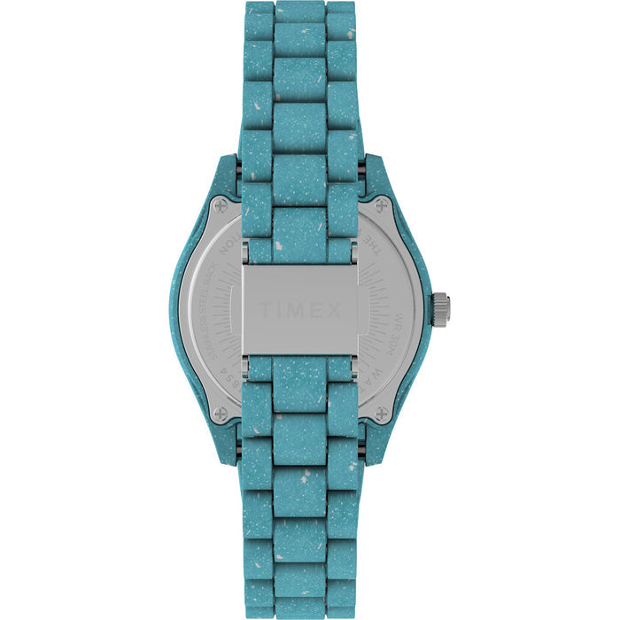 Timex Legacy Ocean 37mm Recycled Plastic Bracelet Women's Watch, TW2V33200X6