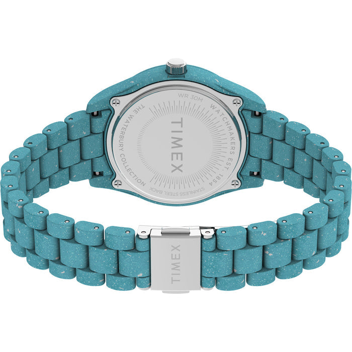 Timex Legacy Ocean 37mm Recycled Plastic Bracelet Women's Watch, TW2V33200X6