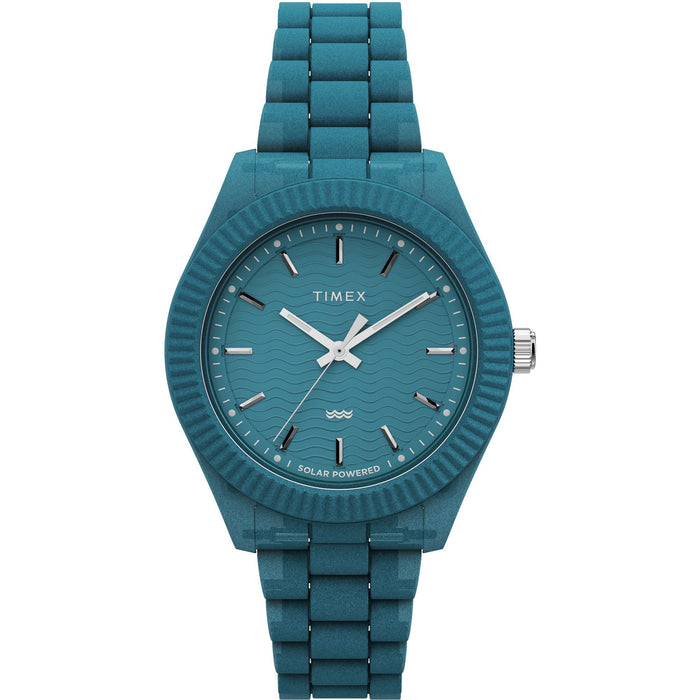 Timex Legacy Ocean 37mm Recycled Plastic Bracelet Women's Watch, TW2W56400X6