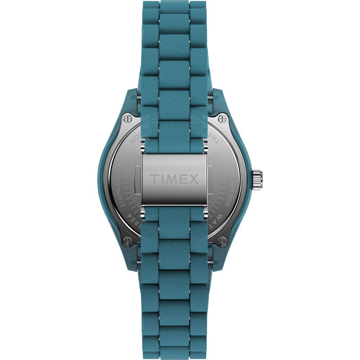 Timex Legacy Ocean 37mm Recycled Plastic Bracelet Women's Watch, TW2W56400X6