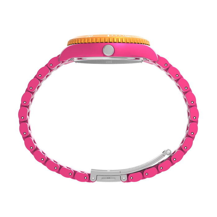 Timex Legacy #tide 37mm Recycled Plastic Bracelet Women's Watch, TW2Y04600UJ