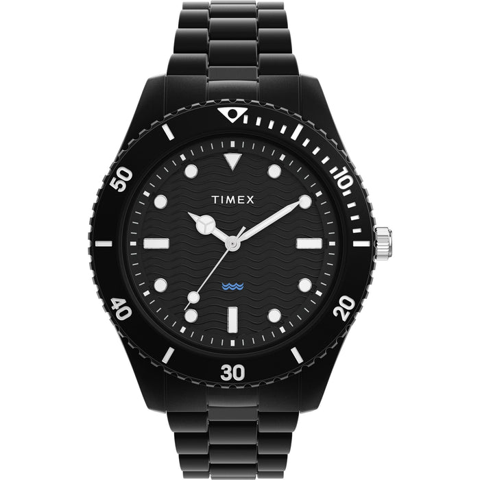 Timex Legacy #tide 42mm Recycled Plastic Bracelet Men's Watch, TW2Y04500UJ