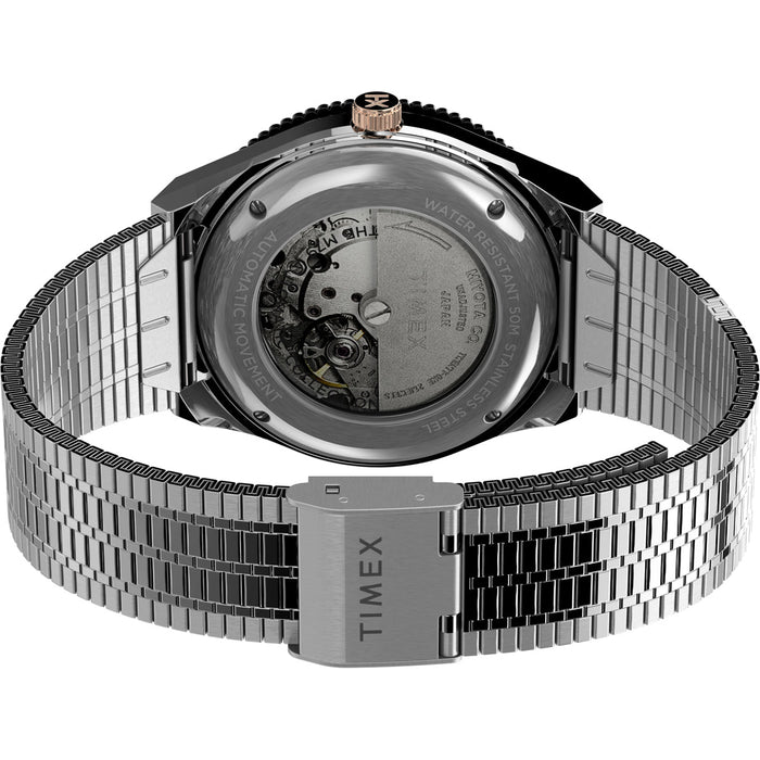 Timex M79 Automatic 40mm Stainless Steel Bracelet Men's Watch, TW2U96900U9