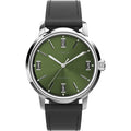 Timex Marlin Automatic 40mm Leather Strap Men's Watch, TW2V44600U9