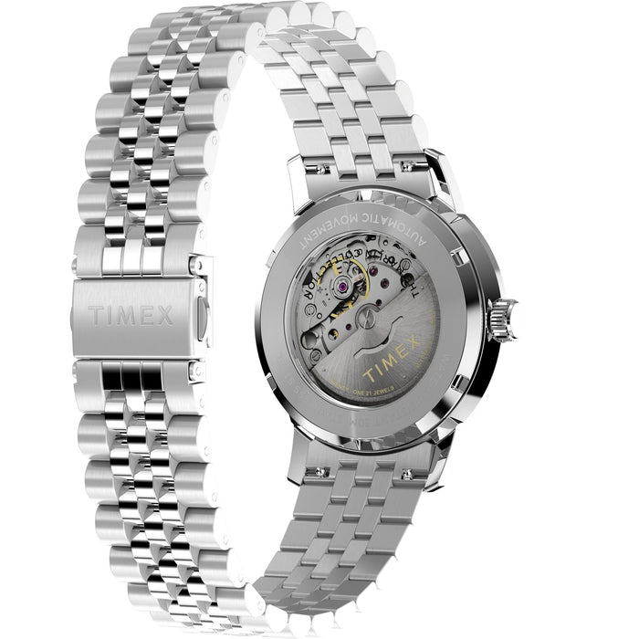 Timex Marlin Automatic 40mm Stainless Steel Bracelet Men's Watch, TW2W59200UJ