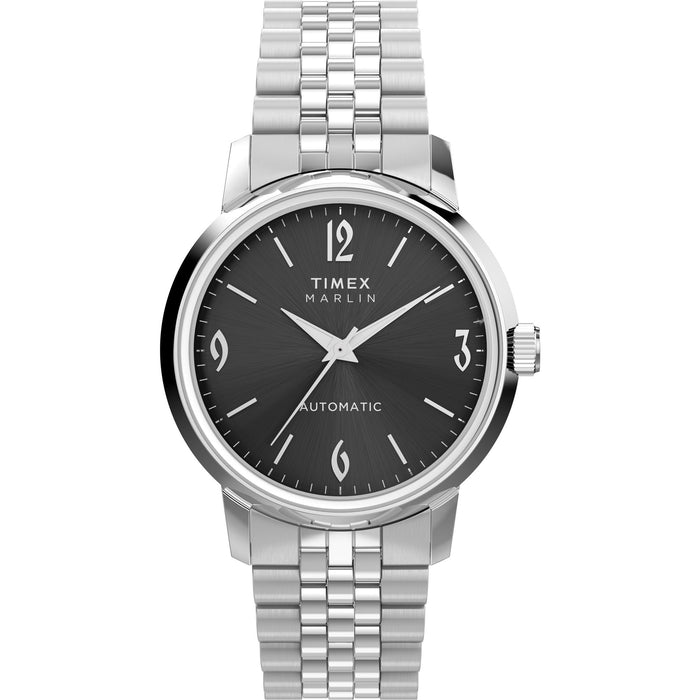 Timex Marlin Automatic 40mm Stainless Steel Bracelet Men's Watch, TW2W93200UJ
