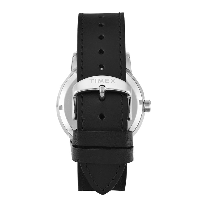 Timex Marlin Automatic 42mm Leather Strap Men's Watch, TWEG26700