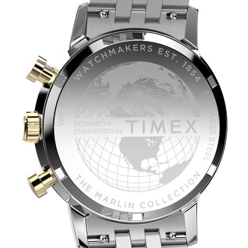 Timex Marlin Blue Round Dial Analog Men's Watch, TW2W60200UJ