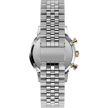 Timex Marlin Champagne Round Dial Analog Men's Watch, TW2W60100UJ