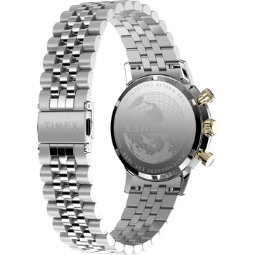 Timex Marlin Champagne Round Dial Analog Men's Watch, TW2W60100UJ