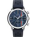 Timex Marlin Chronograph Tachymeter 40mm Leather Strap Men's Watch, TW2W99000UJ