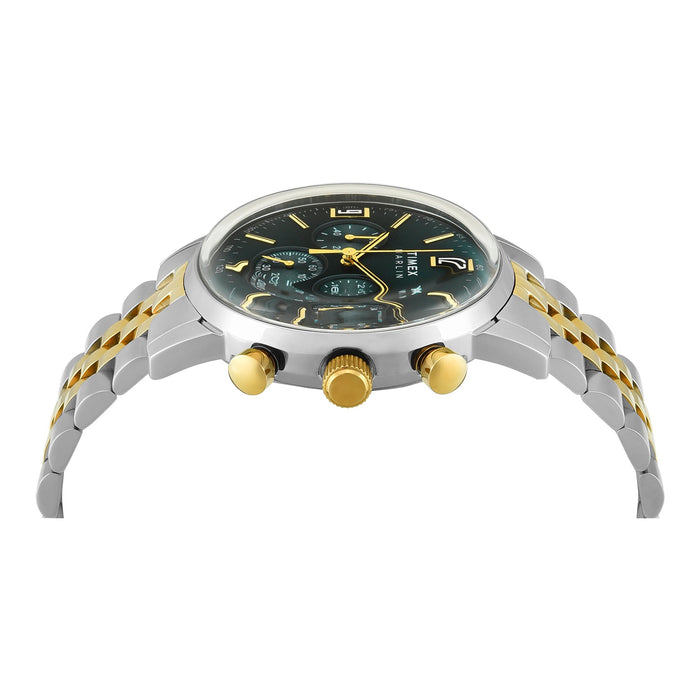 Timex Marlin Green Round Dial Analog Men's Watch, TWEG26707