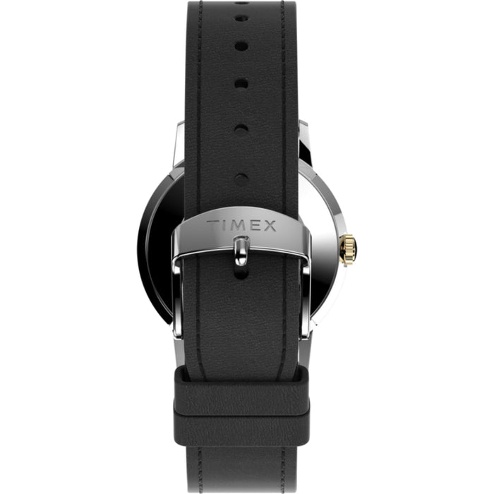 Timex Marlin Hand-Wound 34mm Leather Strap Men's Watch, TW2V44700U9
