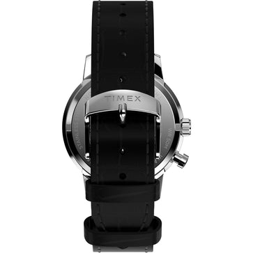 Timex Marlin Moon Phase 40mm Leather Strap Men's Watch, TW2W51200UJ