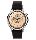 Timex Marlin Rose Gold-Tone Round Dial Analog Moon Phase Men's Watch, TWEG26801
