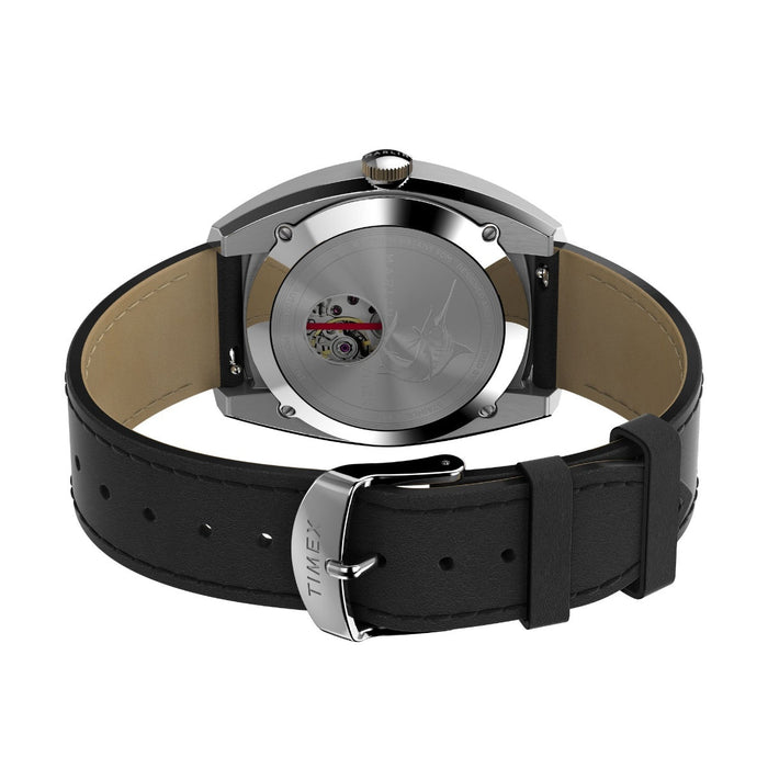 Timex Marlin Sub-Dial Automatic 39mm Leather Strap Men's Watch, TW2V62100U9