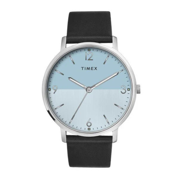 Timex Nexus Light Blue dual finish Dial Analog Men's Watch, TW0TG8029