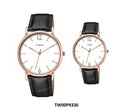 Timex Pairs White Round Dial Analog Couples Watch, TW00PR336