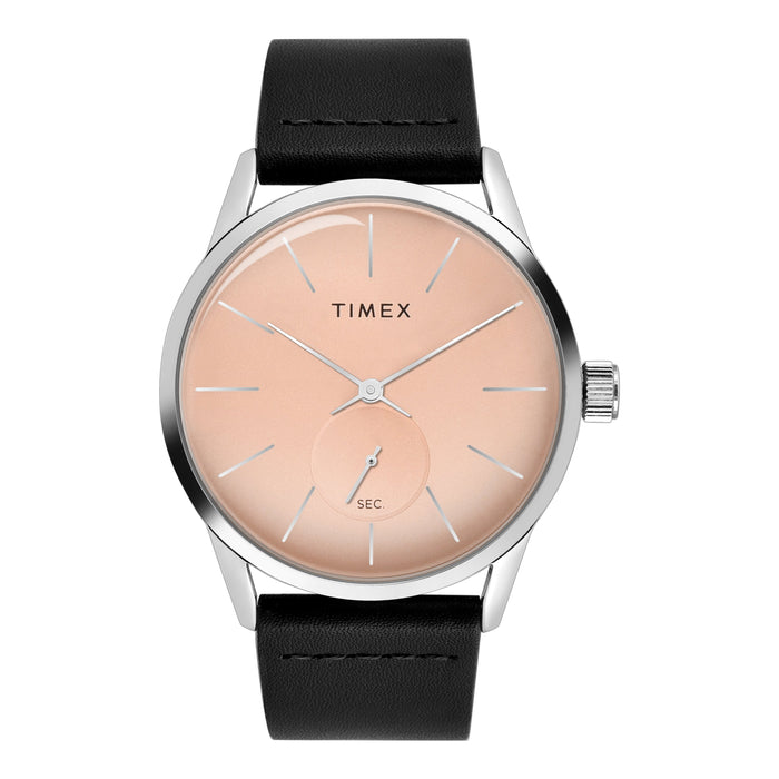 Timex Peach Round Dial Analog Men's Watch, TWEG25504